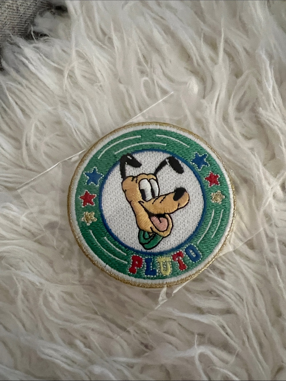 Stoney Clover Lane x Disney Pluto Embroidered Patch